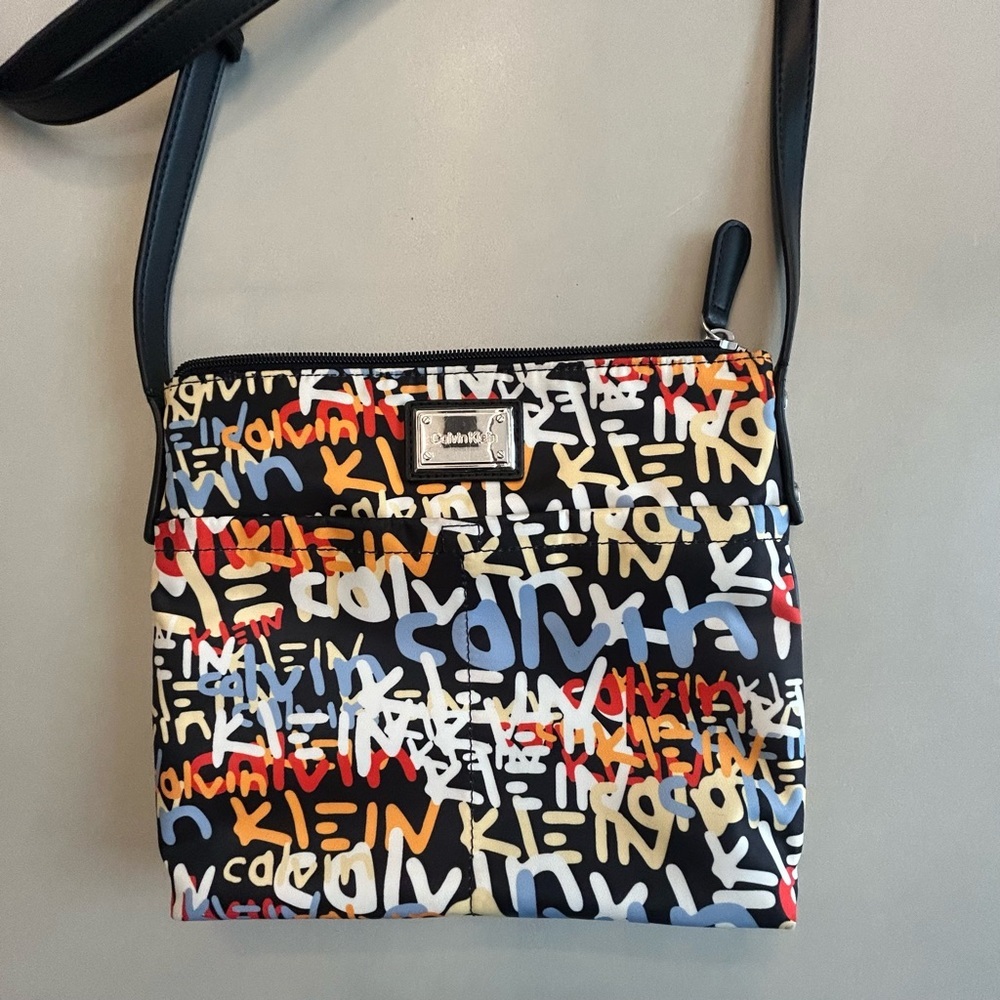 Calvin Klein Multicolor Graphic Crossbody Bag